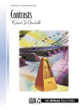 Contrasts piano sheet music cover